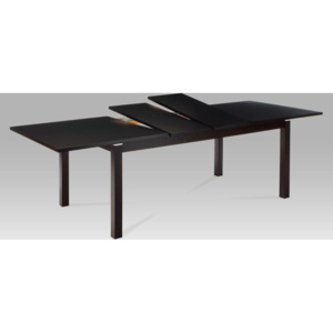 Jídelní stůl rozkládací 180+40+40x100 cm, barva wenge BT-6990 BK Art