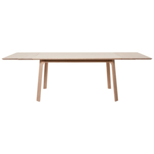 Přídavná deska k jídelnímu stolu z bílého dubového dřeva Unique Furniture Vivara