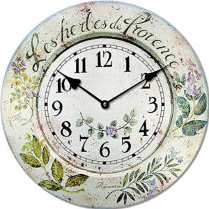Nástěnné hodiny Provence - 29 cm (Isabelle Rose)