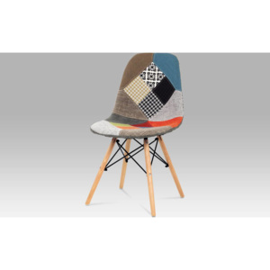 Jídelní židle patchwork / masiv buk CT-724 PW2 Art