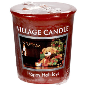 Votivní svíčka Village Candle - Happy Holiday