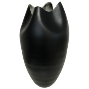 Váza Kelly Hoppen Tall Pinched - černá