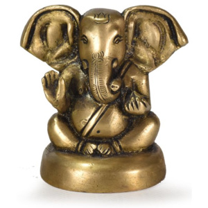 Ganesha, mosaz, 7cm