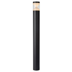LUCIDE TEO Bollard LED 5W H80cm 3000K Black, venkovní svítidlo