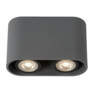 LUCIDE BENTOO-LED Spot Gu10/5W L16.6 W6 H11cm Grey, bodové svítidlo, bodovka