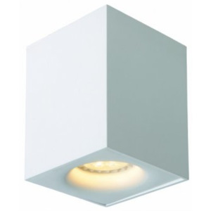 LUCIDE BENTOO-LED Spot Gu10/5W L8 W8 H11cm White, bodové svítidlo, bodovka