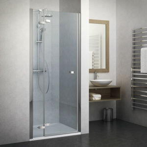 Jednokřídlé sprchové dveře do niky ROLTECNIK GDNL1, GDNP1 od 80-150 cm