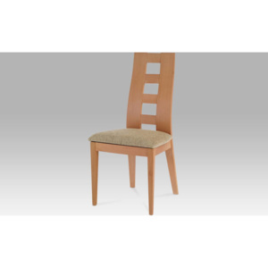 Jídelní židle BEZ SEDÁKU, barva buk BC-33904 BUK3 Art