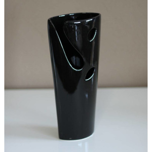 Keramická váza - černá HL751487 Art