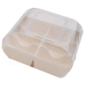 Plastová krabička na sušenky bílá - Silikomart