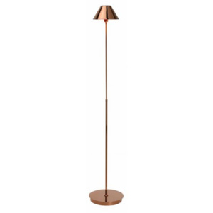 LUCIDE TISK LED Floor Lamp H120cm 2x5W Copper, stojací lampa