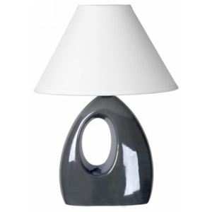 LUCIDE HOAL Table lamp H28cm E14/40W Pearl Grey, stolní lampa