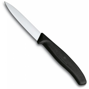 Nůž na zeleninu SWISS CLASSIC, černý 8 cm - Victorinox