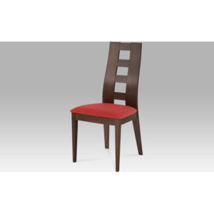 Jídelní židle BEZ SEDÁKU, barva ořech BC-33904 WAL Art