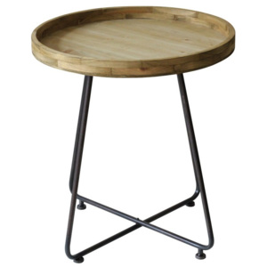 Koneferenční stolek z borovicového dřeva Red Cartel, ⌀ 62 cm