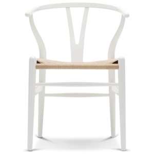 Výprodej Carl Hansen židle Ch24 Wishbone Chair (dub, bílý pigment)