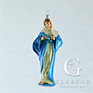 Skleněná figurka Svatá Marie