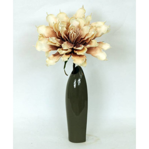 Váza keramická šedá HL708436 Art