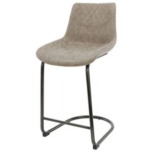 Barová židle Espa III Wax PU dark brown