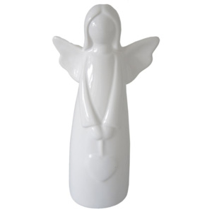Dekorační soška anděl STARDECO keramika 19,5cm