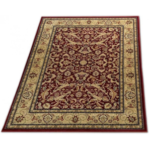 Stylový koberec Exclusive 2 červený - 100 x 200 cm