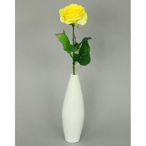Váza keramická bílá HL711641 Art