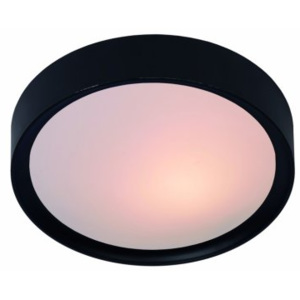 LUCIDE LEX Ceiling Light 2xE27 D36cm Black, stropní nebo nástěnné svítidlo