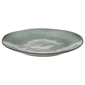 Velký talíř 31 cm Broste NORDIC SEA - šedý