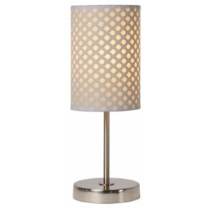 LUCIDE MODA Table Lamp 1xE27 D13 H38cm White, stolní lampa