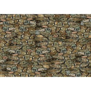 Fototapeta, Tapeta Stone Wall, (90 x 91 cm)