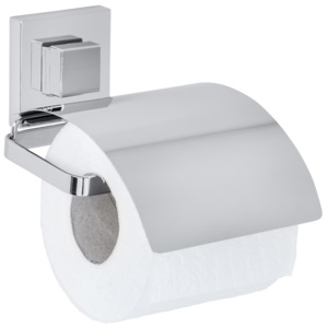 Držák na toaletní papír QUADRO, Vacuum-Loc - nerezová ocel, WENKO