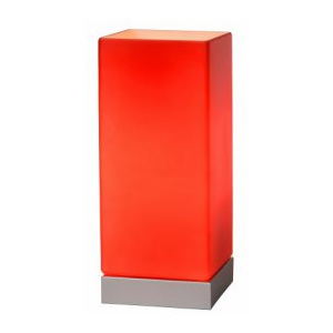 LUCIDE COLOUR-TOUCH Table Lamp E14 /40W D10 Red, stolní lampa