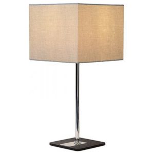 LUCIDE ENCRE Table Lamp E27 H50cm Chrome, stolní lampa
