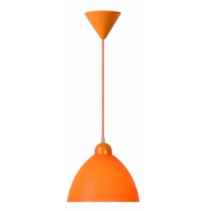 LUCIDE COCO Pendant E27 D23 H20cm Orange, závěsné svítidlo, lustr