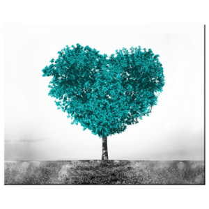 Tištěný obraz Tyrkysový strom lásky 50x40cm S-2558A_1R(P)