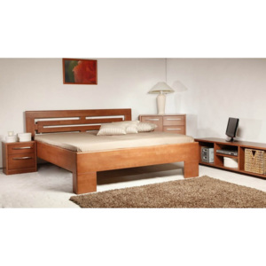 Masivní postel s úložným prostorem Varezza 2 - 120/140x200cm - 120 x 200cm
