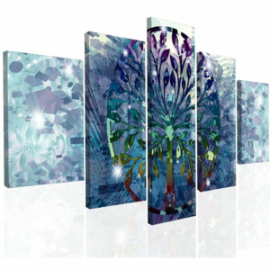 Obraz na zeď abstraktní strom II (150x80 cm) - InSmile ®