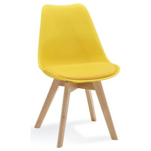 Židle FILA žlutá barva (FIO/z/b)