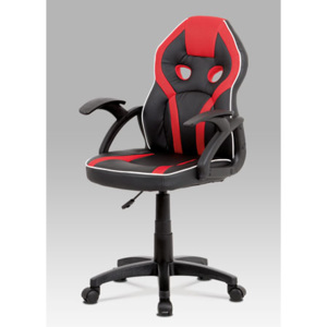 Autronic dětská kancelářská židle KA-N664 RED
