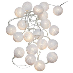 Světelný řetěz Cotton Balls mini