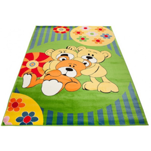 Kusový koberec dětský J0100 - Medvědi-80x150 cm