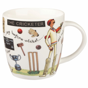 Hrnek z kostního porcelánu Churchill At Your Leisure The Cricketer, 400 ml