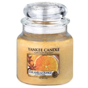 Svíčka Yankee Candle 411gr - Star Anise & Orange