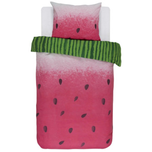 Bavlněné povlečení na postel, postel s motivem vodního melounu, obrázkové povlečení, povlečení, Covers & Co, 140 x 220 cm