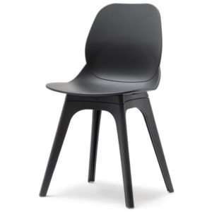 Medo Jídelní židle LEAF DSX černá - černá