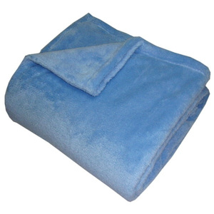 Dadka Super soft deka Dadka modrá 150x100 cm