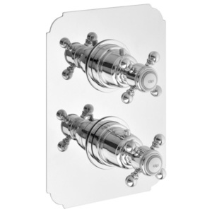 LONDON podomítková sprchová termostatická baterie, 1 výstup, chrom (LO89161) Alpi