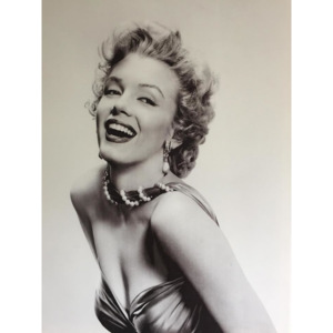 Dejtonazed Obraz Marilyn Monroe (černobílý), 70×50 cm