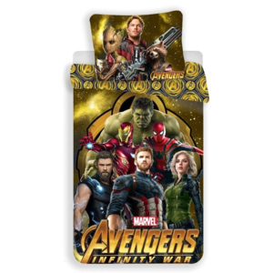 Jerry Fabrics Povlečení Avengers Infinity War 140x200, 70x90 cm