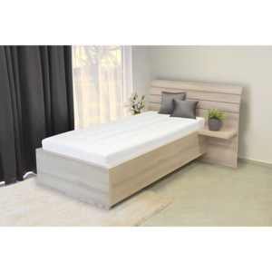 SALINA pravá - postel, která se vznáší 90 x 200 cm dekor dub bílý